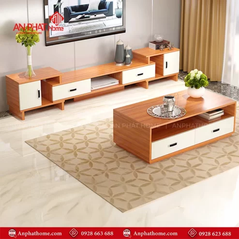 Bàn trà phòng khách nhập khẩu thanh lịch B-2952 An Phát Home