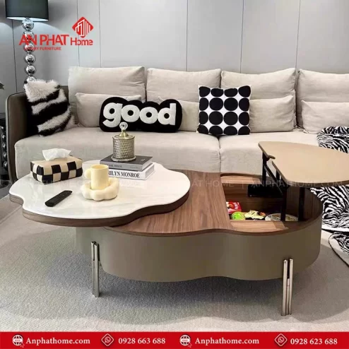 Mẫu bàn sofa đẹp hiện đại