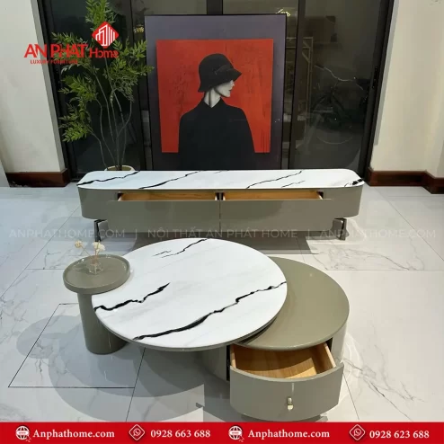 Ban tra tron doi mat da hien dai nhap khau B 3028 6