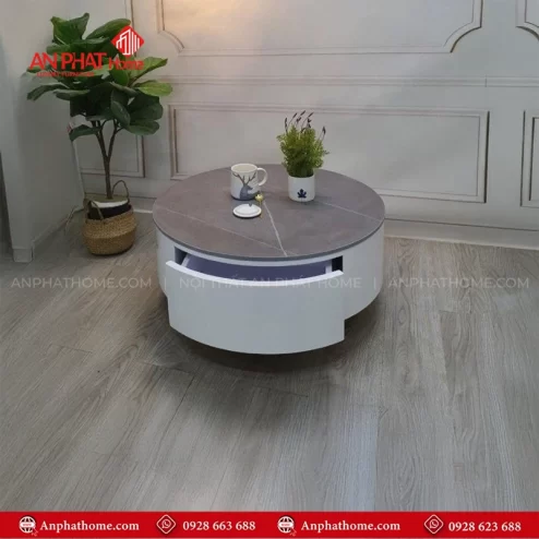 Bàn trà phòng khách hiện đại