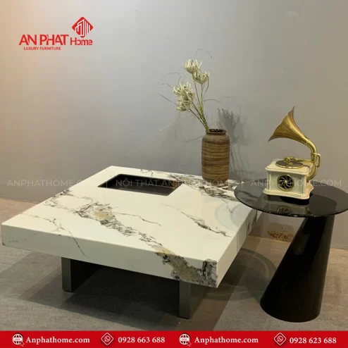 Mẫu bàn trà đôi nhập khẩu đẹp