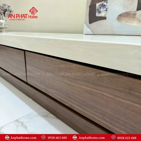 Bo ban ke tivi go oc cho mat da cam thach B 2966 6