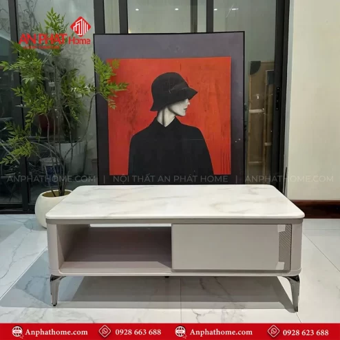 Bo ban tra ke tu tivi mat da cam thach nhap khau B 2999 4