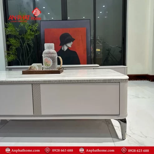 Bo ban tra ke tu tivi mat da cam thach nhap khau B 2999 8