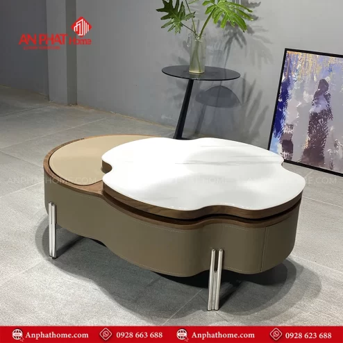 Bàn trà mặt đá nhập khẩu