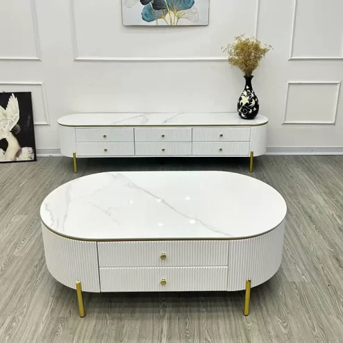 Combo bàn trà và kệ tivi cao cấp B-2994 An Phát Home