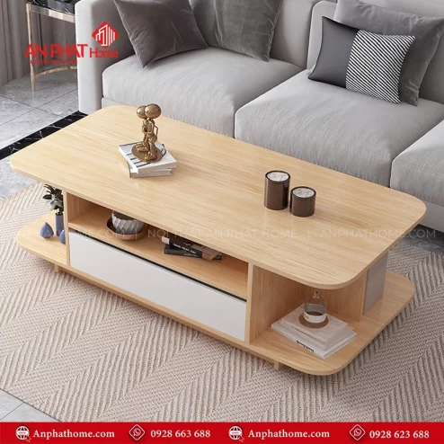 Mẫu bàn trà gỗ đơn giản hiện đại B-2950 An Phát Home
