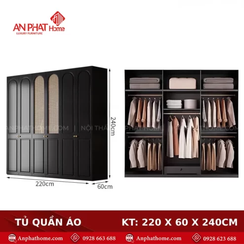 Tủ quần áo cao cấp