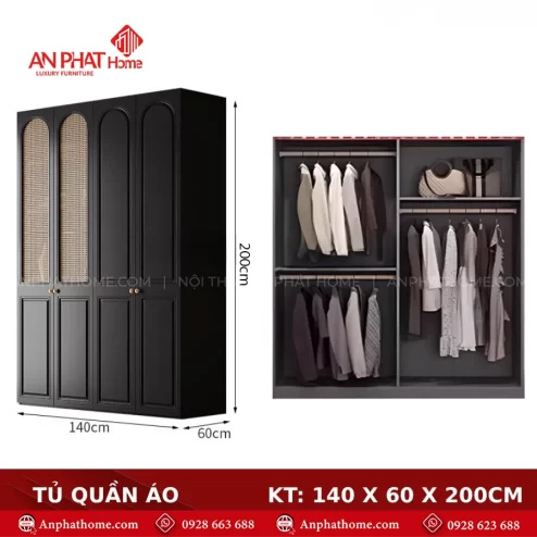 Tủ quần áo thông minh cho phòng nhỏ