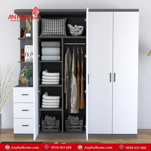 Thiết kế tủ quần áo cho phòng ngủ nhỏ