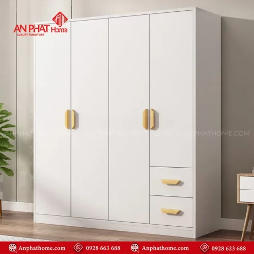 Mẫu tủ quần áo gỗ đẹp hiện đại