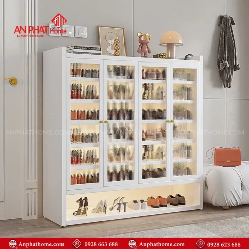 Tủ đựng giày gỗ công nghiệp giá rẻ