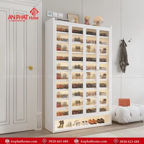 Mẫu tủ giày dép hiện đại