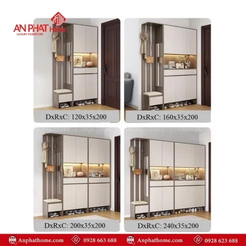 Tủ đựng giầy dép nhiều ngăn