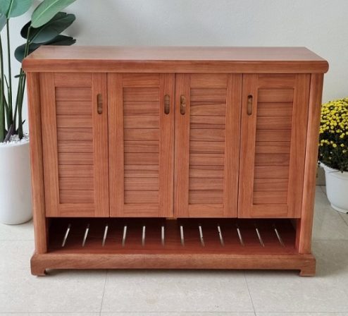 Mẫu tủ giày gỗ tự nhiên đẹp T-5521 An Phát Home