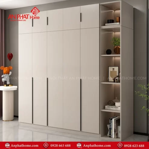 Mẫu tủ quần áo gỗ MDF cao cấp TA-664 An Phát Home