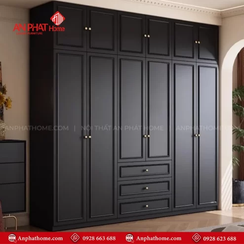 Tủ quần áo kịch trần hiện đại