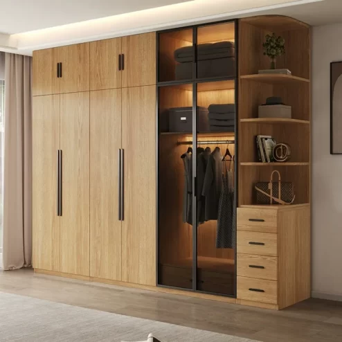 Mẫu tủ quần áo gỗ công nghiệp hiện đại TA-679 An Phát Home