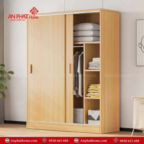 Mẫu tủ quần áo trong phòng ngủ hiện đại