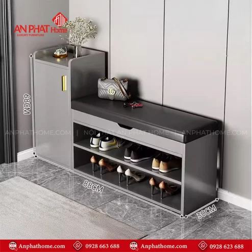 Tủ để giày dép bằng gỗ công nghiệp T-5484 An Phát Home