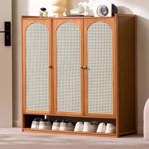 Tủ để giày dép gỗ thiết kế đẹp mắt T-5485 An Phát Home