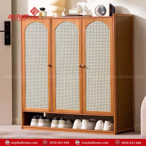Tủ để giày dép gỗ thiết kế đẹp mắt T-5485 An Phát Home
