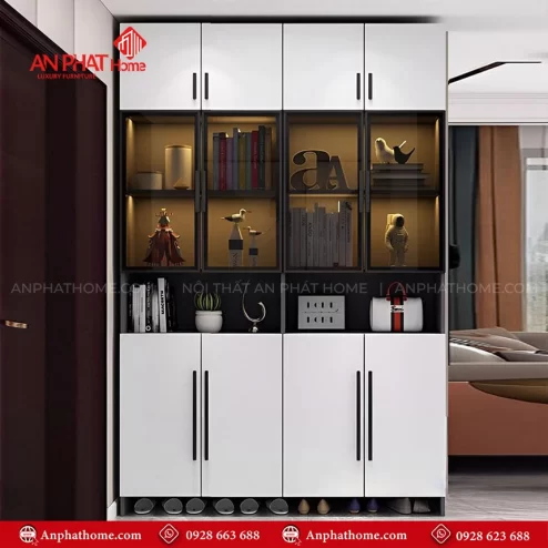 Tủ để giày dép thông minh bằng gỗ T-5490 An Phát Home