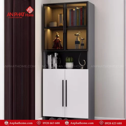 Mẫu tủ giày kịch tường