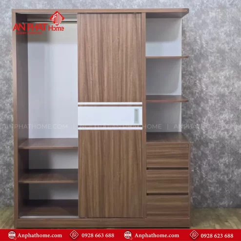 Tu dung quan ao 4 canh nhieu mau TA 686 8