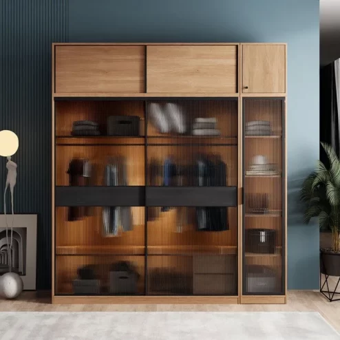 Tủ đựng quần áo cánh kính cao cấp TA-695 An Phát Home