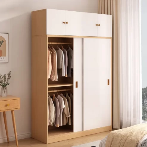 Tủ đựng quần áo cửa lùa 2 cánh TA-662 An Phát Home