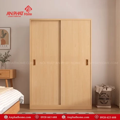 Mẫu tủ quần áo gỗ đẹp hiện đại