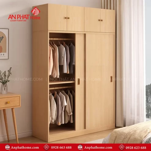 Tủ quần áo gỗ công nghiệp