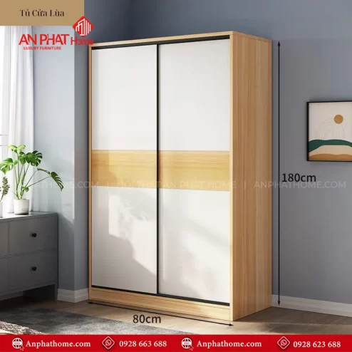 Tu dung quan ao cua lua 2 canh gia re TA 694 5