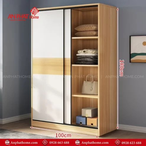 Tu dung quan ao cua lua 2 canh gia re TA 694 7