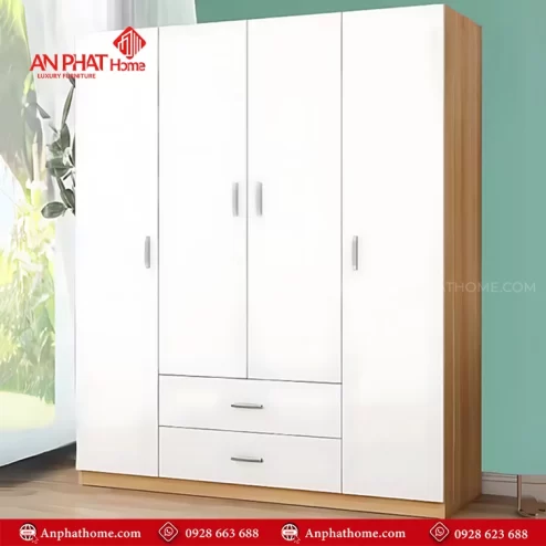 Tủ đựng quần áo đẹp mắt sang trọng TA-635 An Phát Home