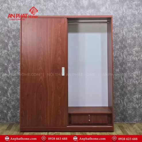 Tủ quần áo gỗ công nghiệp hiện đại