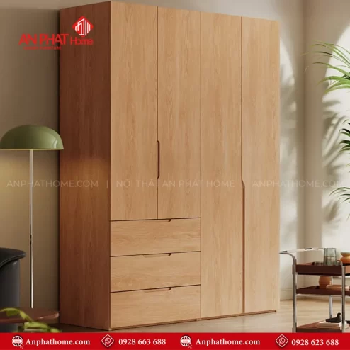 Tủ quần áo gỗ hiện đại