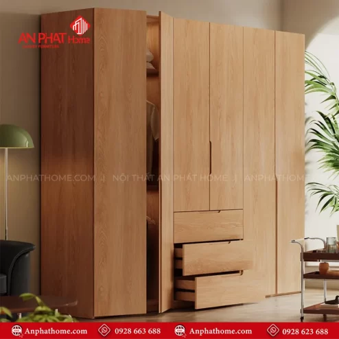 Mẫu tủ quần áo trong phòng ngủ