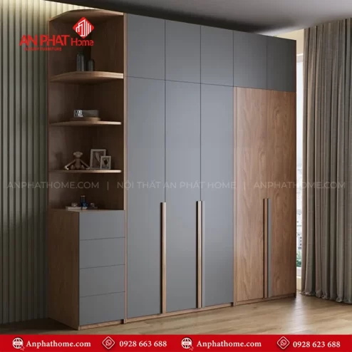 Mẫu tủ quần áo trong phòng ngủ