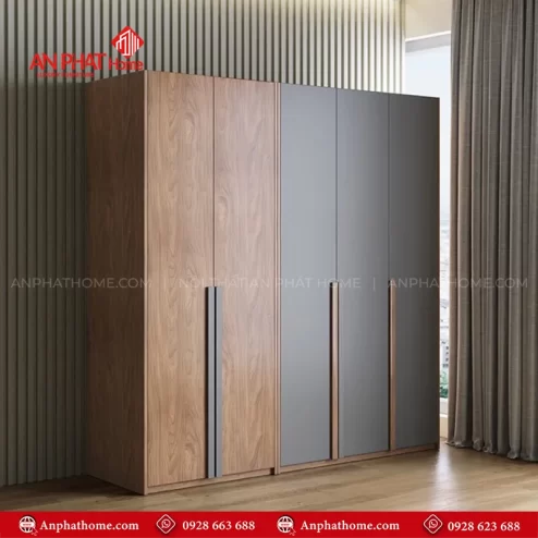 Tủ quần áo gỗ công nghiệp cao cấp