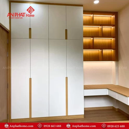 Tu dung quan ao go nhieu mau TA 657 13