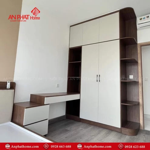 Tủ đựng quần áo gỗ nhiều mẫu TA-657 An Phát Home