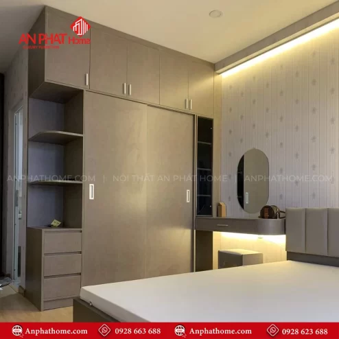 Tủ quần áo gỗ công nghiệp cao cấp