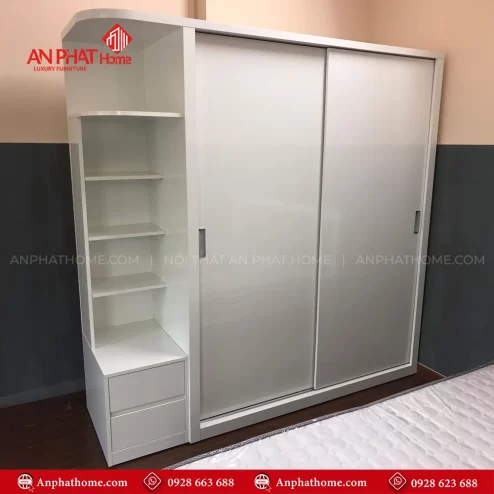 Mẫu tủ quần áo trong phòng ngủ hiện đại