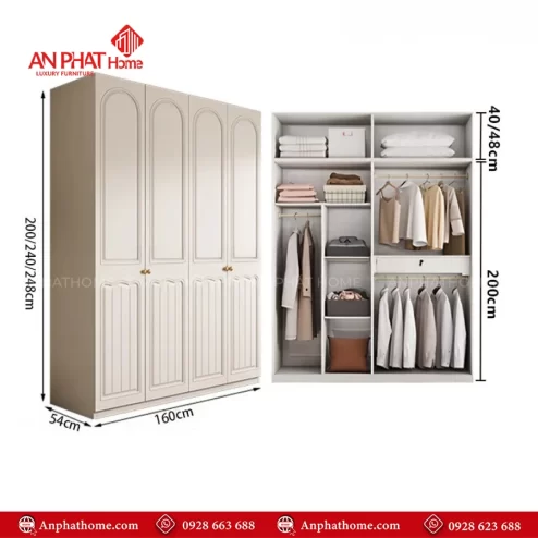 Tủ quần áo cao cấp