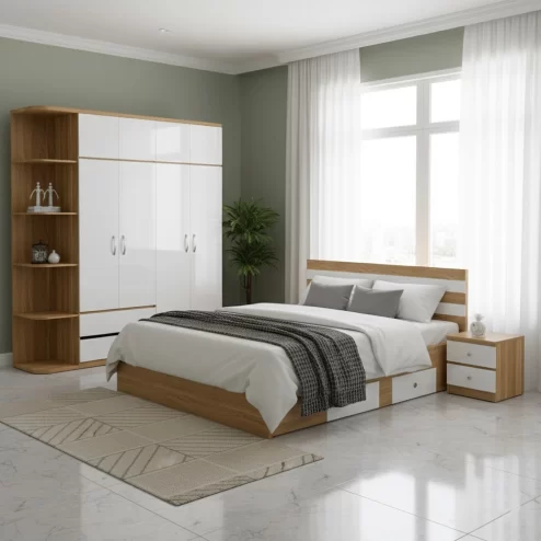 Tủ đựng quần áo tiện lợi TA-604 An Phát Home