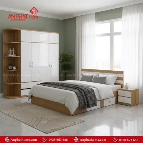 Tủ đựng quần áo tiện lợi TA-604 An Phát Home