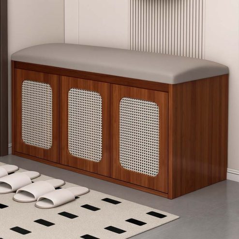 Tủ giày dạng ghế bằng gỗ công nghiệp T-5481 An Phát Home