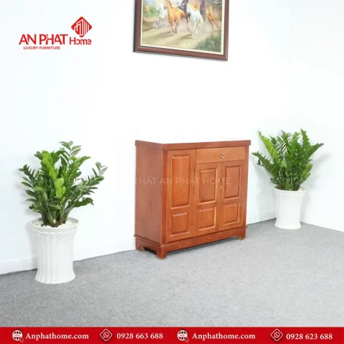 Tủ giày gỗ tự nhiên hiện đại đẹp